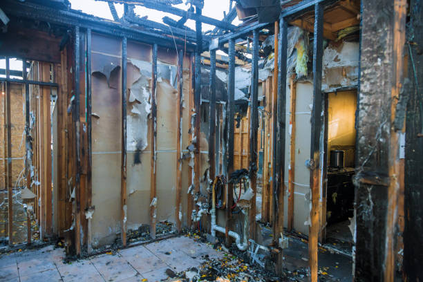 Professional Smoke Damage Removal technician working in Paradise, CA